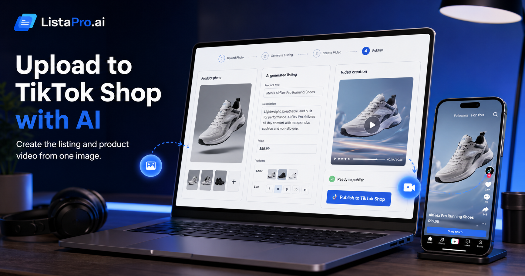 How to upload products to TikTok Shop with AI and create product videos